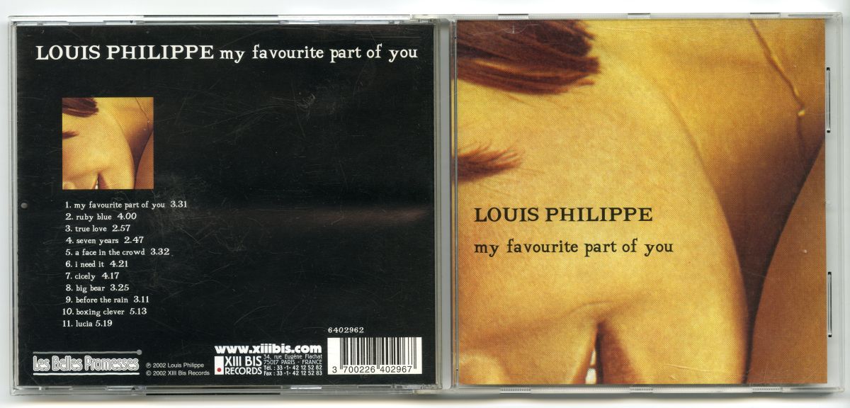Louis Philippe『My Favourite Part Of You』01